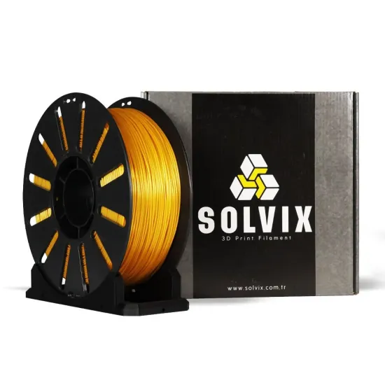 Solvix Altın Rengi PLA PHA Filament 1.75mm 1KG - 3D Yazıcı Filamenti Solvix Altın Rengi PLA PHA Filament 1.75mm 1KG - 3D Yazıcı Filamenti