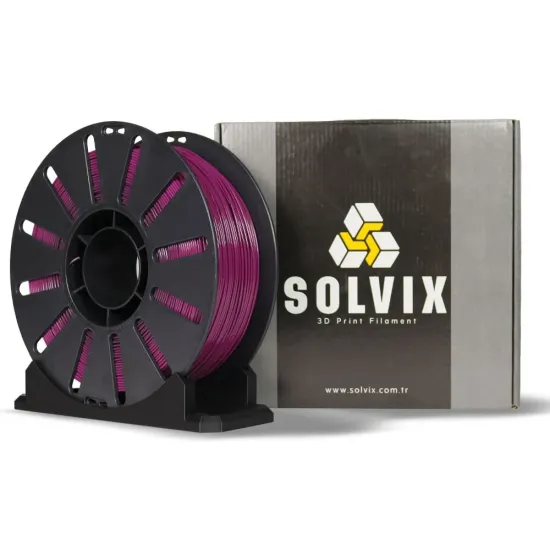 Solvix Eflatun PLA PHA Filament 1kg 1.75mm 3D Yazıcı Filamenti Solvix Eflatun PLA PHA Filament 1kg 1.75mm 3D Yazıcı Filamenti