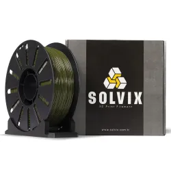 Solvix Haki Yeşil PLA PHA Filament 1kg 1.75mm 3D Yazıcı Filamenti