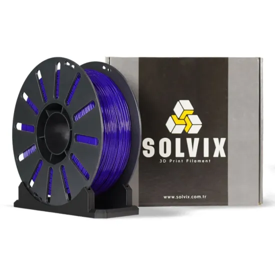 Solvix Lacivert PLA PHA Filament 1kg 1.75mm 3D Yazıcı Filamenti Solvix Lacivert PLA PHA Filament 1kg 1.75mm 3D Yazıcı Filamenti