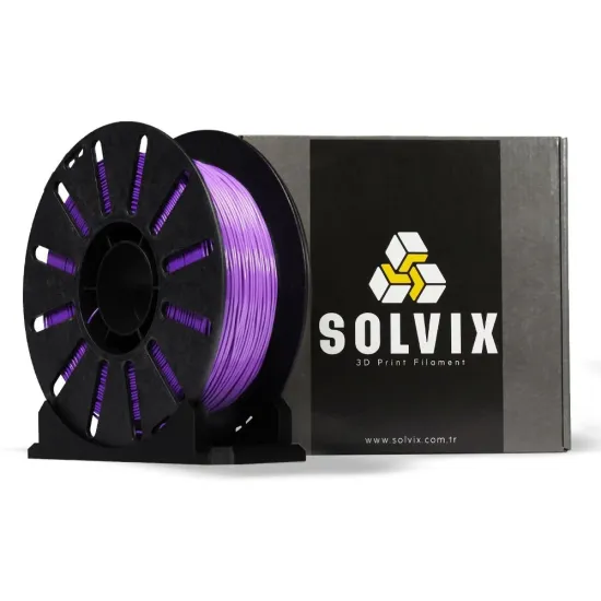 Solvix Mor PLA PHA Filament 1kg 1.75mm 3D Yazıcı Filamenti Solvix Mor PLA PHA Filament 1kg 1.75mm 3D Yazıcı Filamenti
