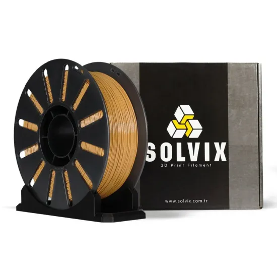 Solvix Sütlü Kahverengi PLA PHA Filament 1.75mm 1KG - 3D Yazıcı Filamenti Solvix Sütlü Kahverengi PLA PHA Filament 1.75mm 1KG - 3D Yazıcı Filamenti