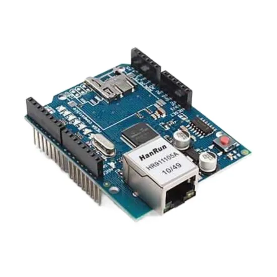Arduino Ethernet Shield (Wiznet W5100) - Klon Ağ Bağlantı Kartı Arduino Ethernet Shield (Wiznet W5100) - Klon Ağ Bağlantı Kartı