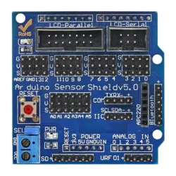 Arduino IO Genişletme Shield V5.0 - Sensör ve Modül Bağlantı Kartı
