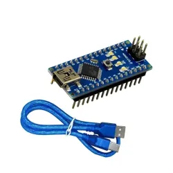 Arduino Nano Klon CH340 + USB Kablo Mikrodenetleyici Kartı