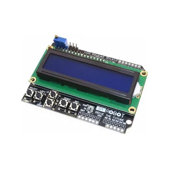 Arduino Uyumlu LCD Keypad Shield 1602 - Mega2560/1280 Arduino Uyumlu LCD Keypad Shield 1602 - Mega2560/1280