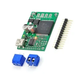 Geri Beslemeli Jrk 12v12 USB Motor Kontrol Kartı - 12A PWM Geri Beslemeli Jrk 12v12 USB Motor Kontrol Kartı - 12A PWM