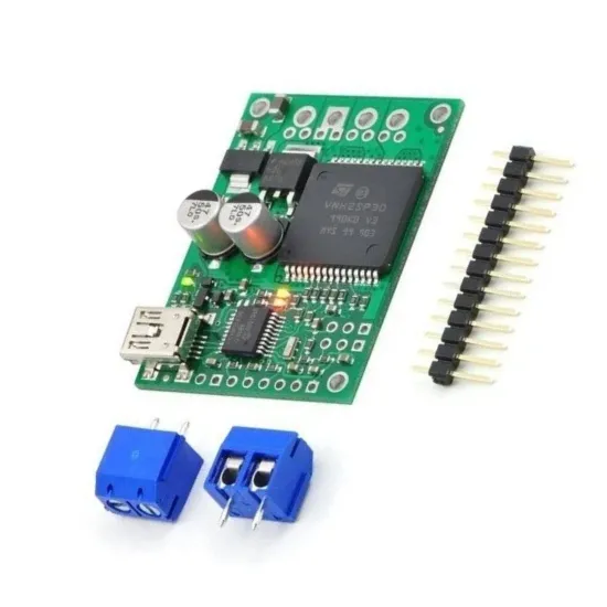 Geri Beslemeli Jrk 12v12 USB Motor Kontrol Kartı - 12A PWM Geri Beslemeli Jrk 12v12 USB Motor Kontrol Kartı - 12A PWM