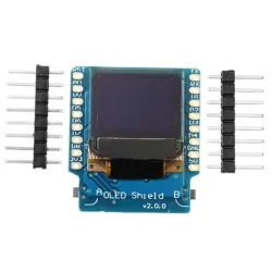 OLED Ekran Modülü - Arduino ve D1 Mini IIC/I2C SSD1306 0.66 inç