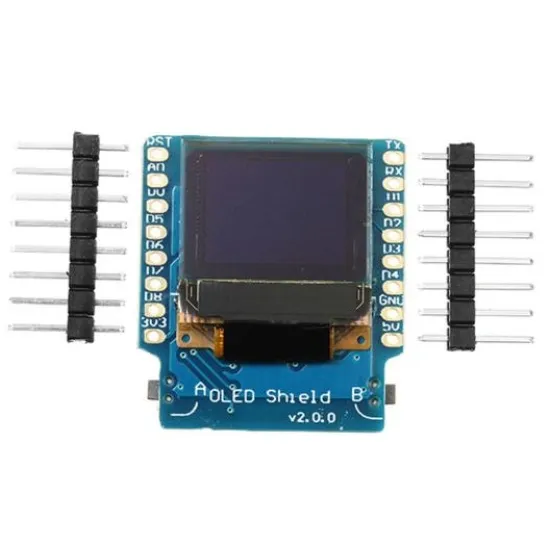 OLED Ekran Modülü - Arduino ve D1 Mini IIC/I2C SSD1306 0.66 inç