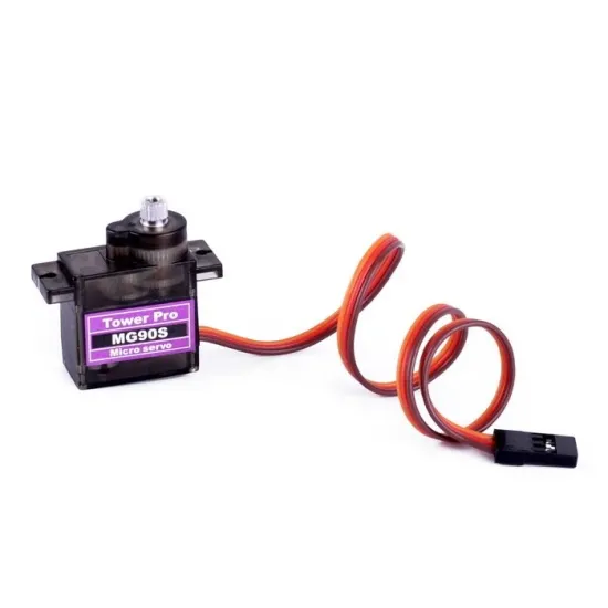 Tower Pro MG90S Servo Motor - Metal Dişli Mikro Servo Tower Pro MG90S Servo Motor - Metal Dişli Mikro Servo