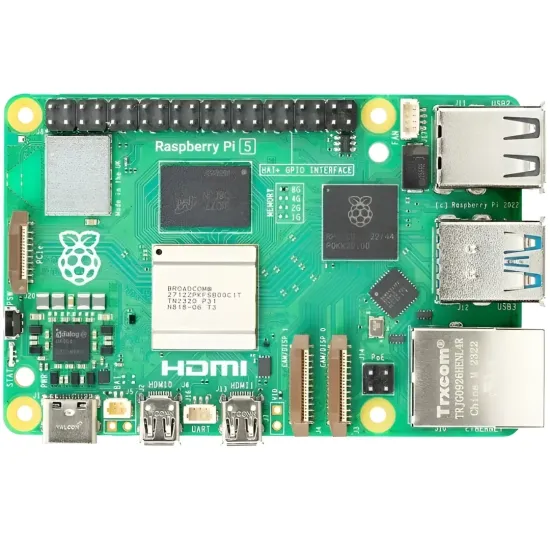 Raspberry Pi 5 8GB - Yüksek Performanslı Mini Bilgisayar Raspberry Pi 5 8GB - Yüksek Performanslı Mini Bilgisayar